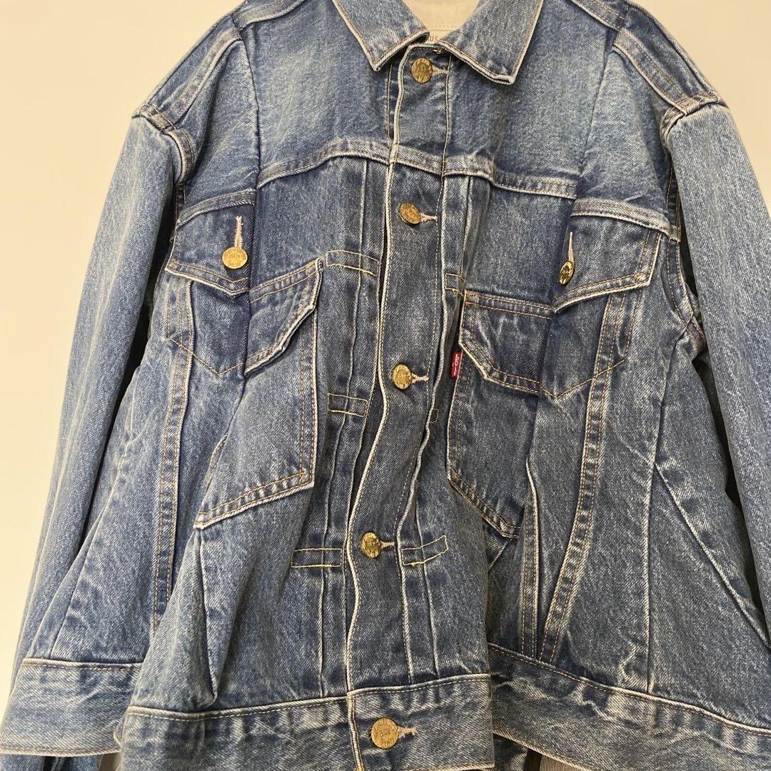 sacai&Levi's ブルー デニムジャケット