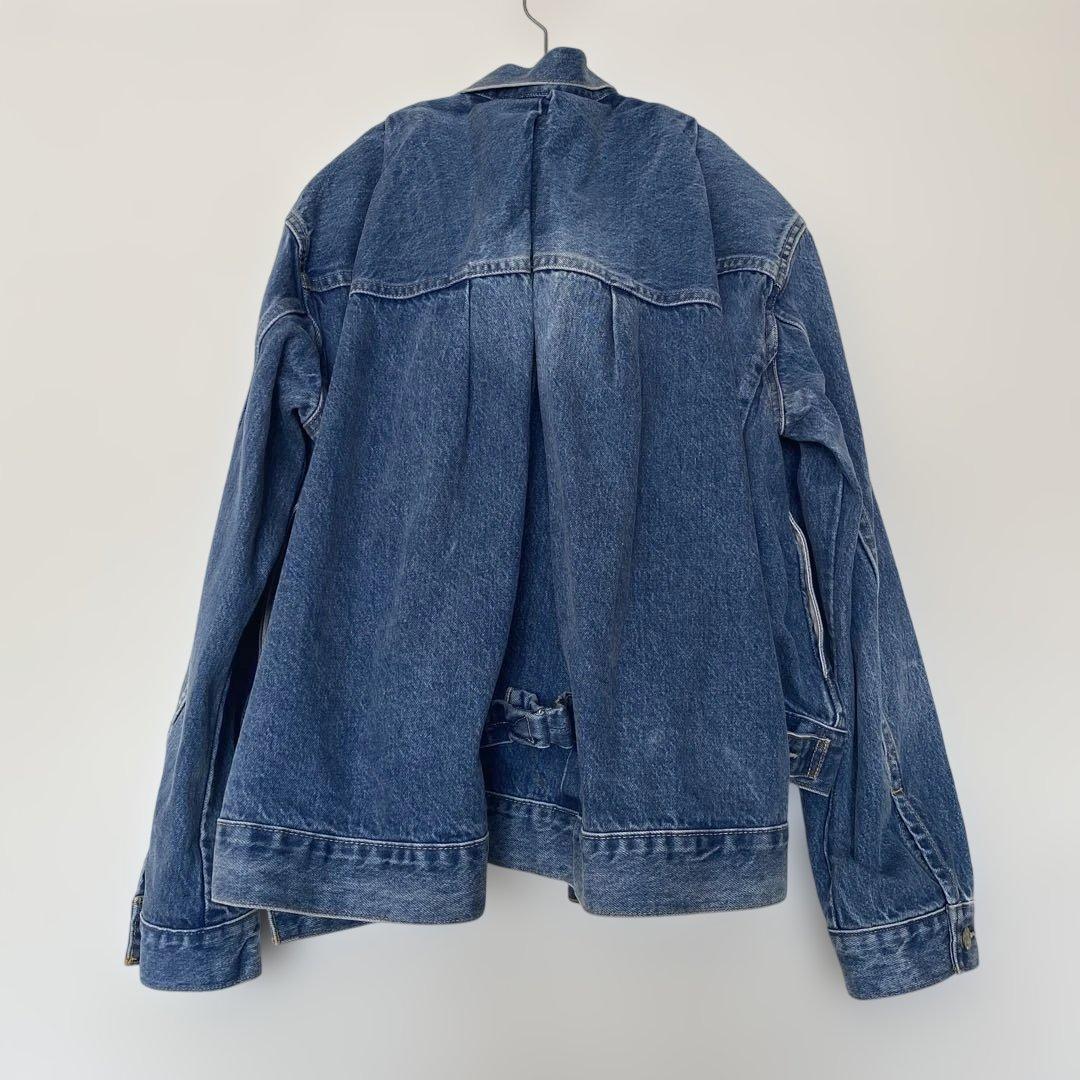 sacai&Levi's ブルー デニムジャケット