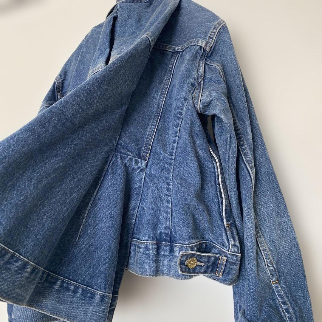 sacai&Levi's ブルー デニムジャケット