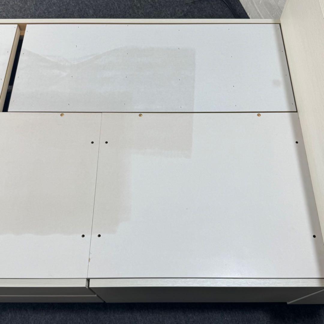 引取限定価格 ニトリ ベッドフレーム シングル アザン3 収納 d4597