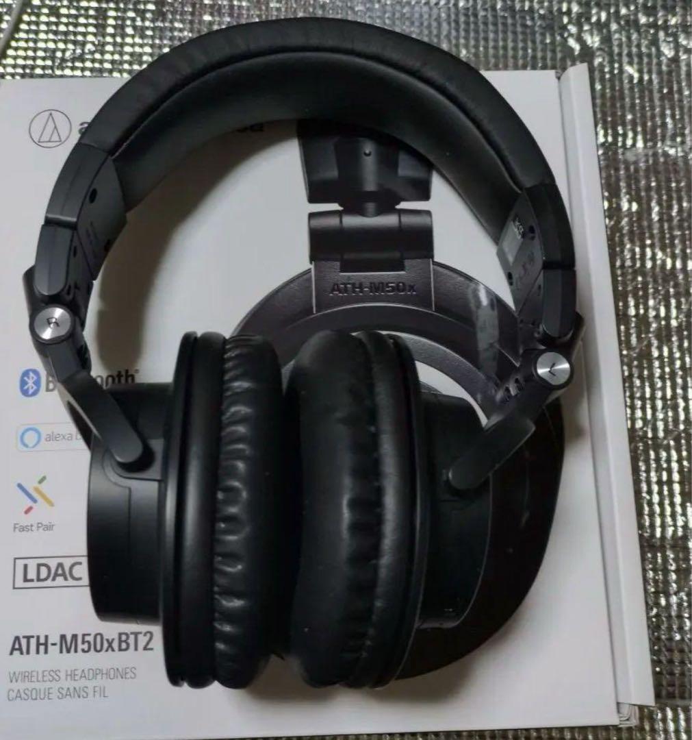 Audio-Technica ワイヤレスヘッドホン ATH-M50XBT2 黒