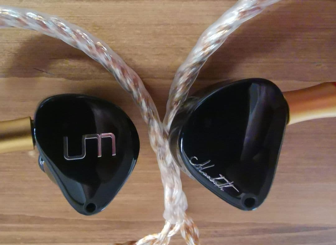 イヤホン UniqueMelody Macbeth+ nicehck goldcrown