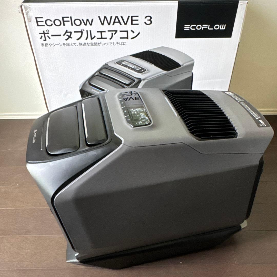 ナ*ハ様 ECOFLOW WAVE3 ポータブルエアコン本体＆専用バッテリーその