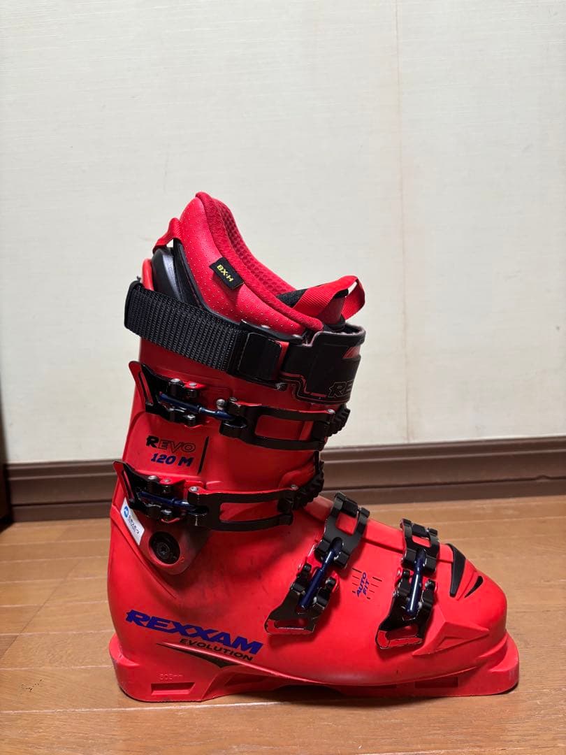 REXXAM R20H 120 アルペンスキー ブーツ レッド