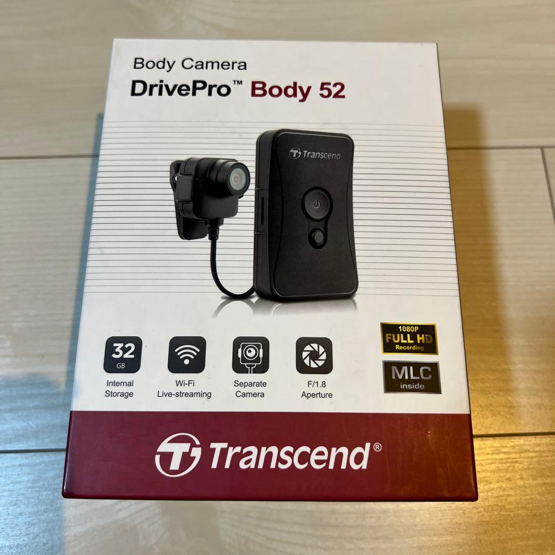 Transcend DrivePro Body 52 ボディカメラ