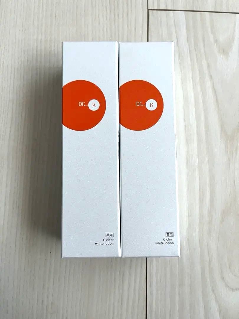 Dr. K C clear white lotion 2本セット