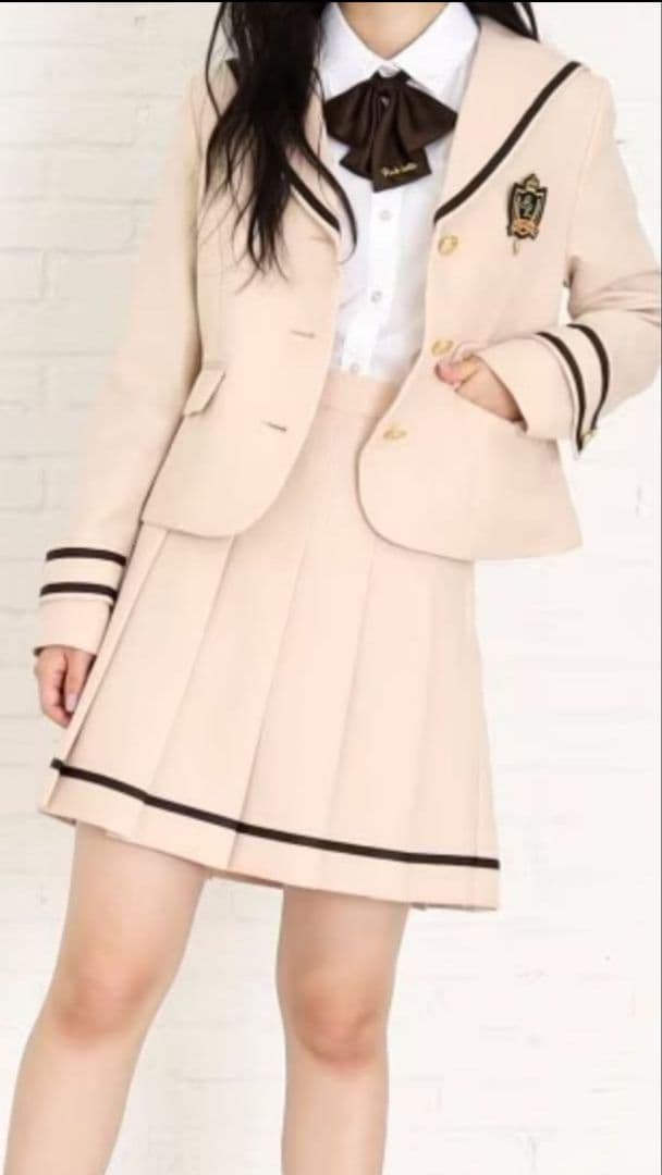 【PINK-latte】 ブレザー&スカート 卒服セット 160