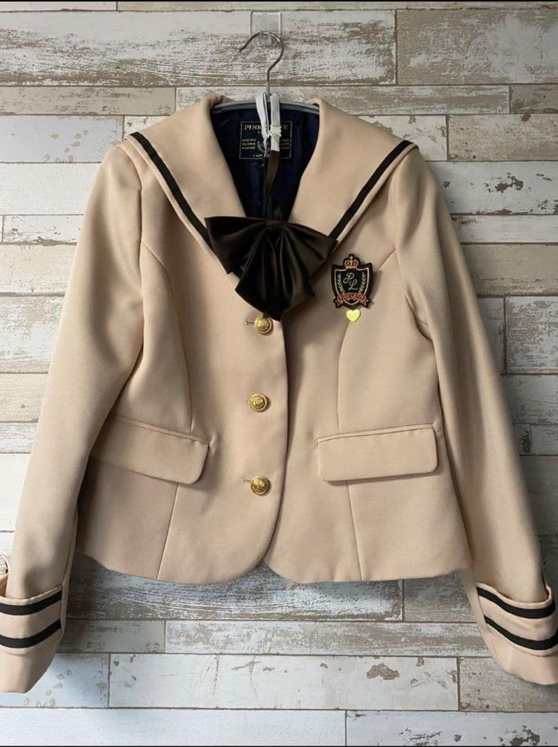 【PINK-latte】 ブレザー&スカート 卒服セット 160