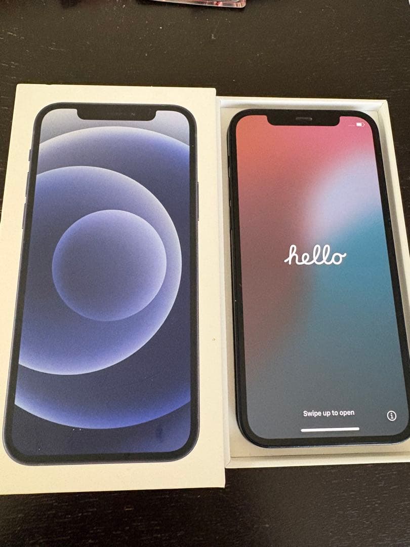 Apple iPhone 12 64GB ブラック 本体 箱付き