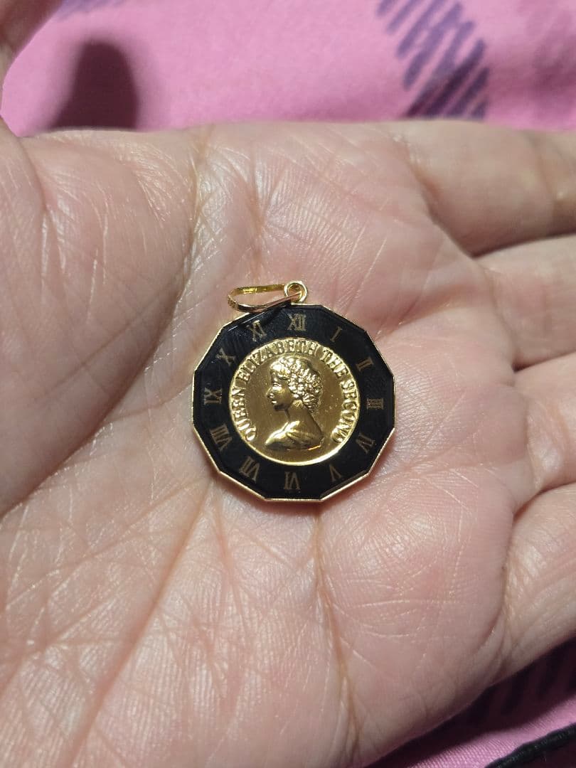 アクセサリー K18 Illusion Glass Pendant Pendant.