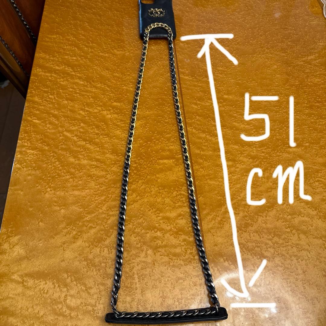 CHANEL iPhone11pro スマホケース　ショルダー