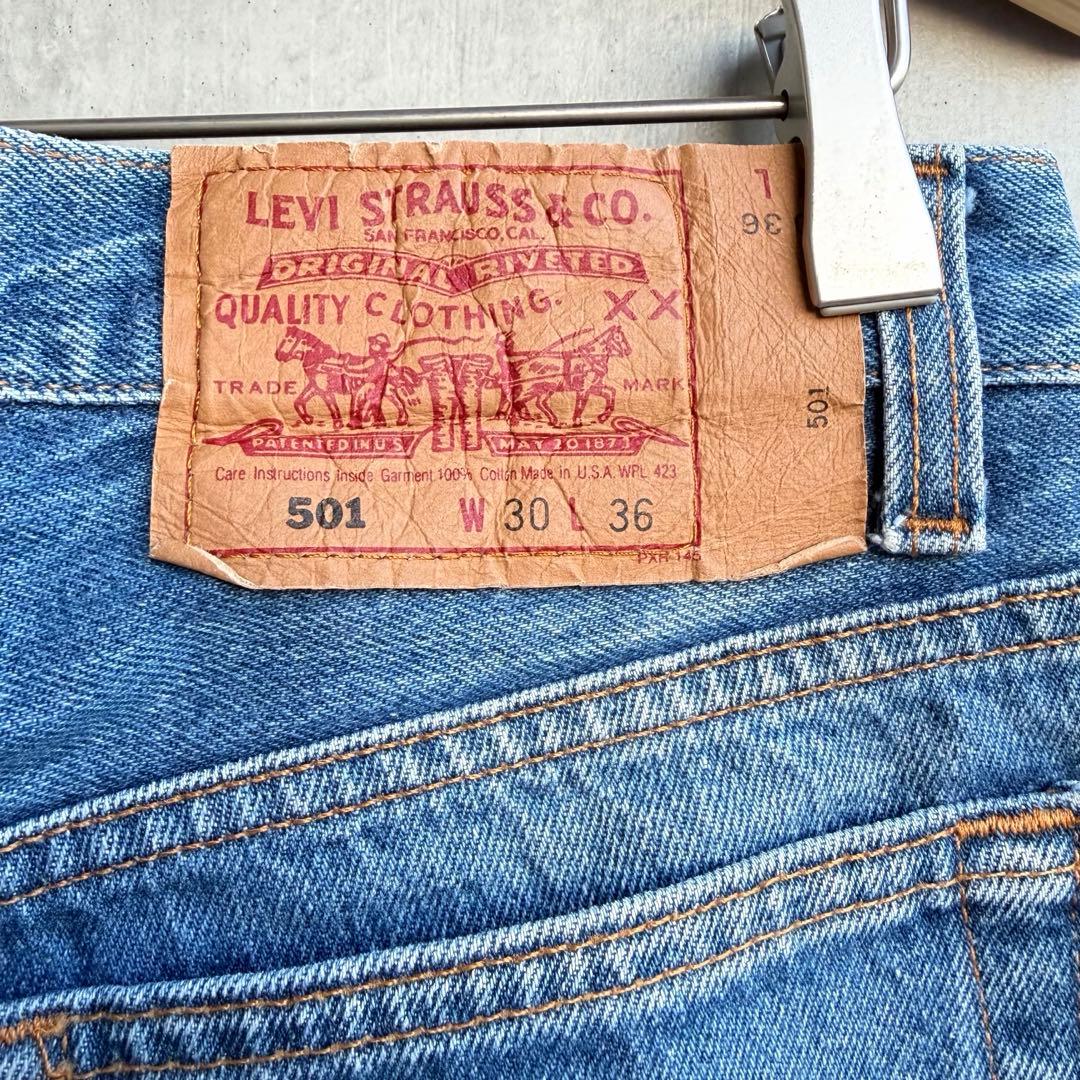 90年代 USA製 Levi's 501 デニム ジーンズ W30 L36
