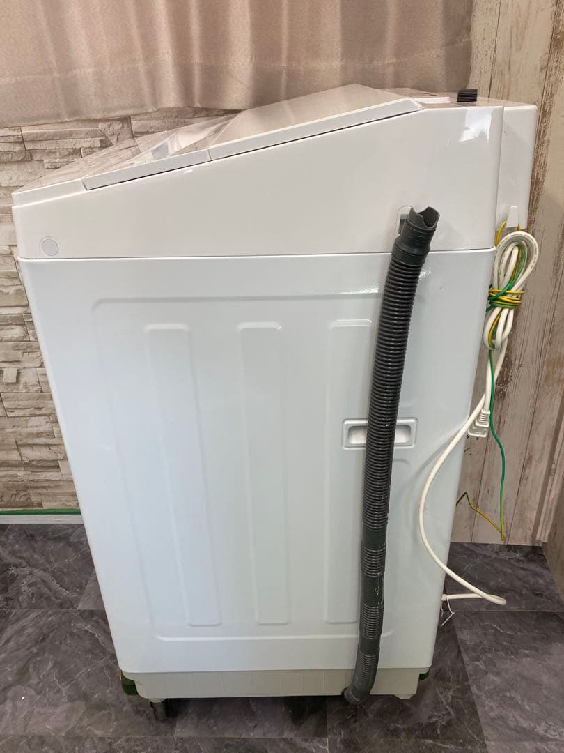 【大容量高年式】ニトリ 8kg洗剤自動投入洗濯機　NT80J1WH 24年製