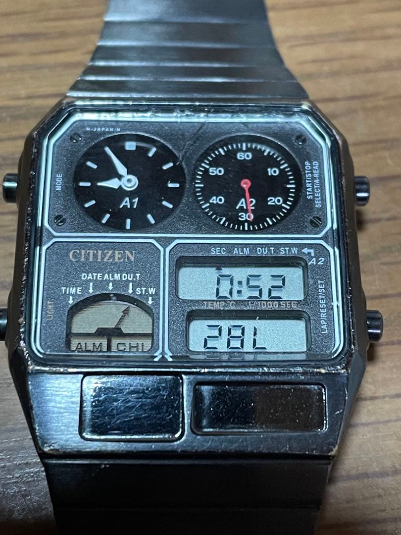 CITIZEN ANA-DIGI TEMP アナデジテンプ 腕時計