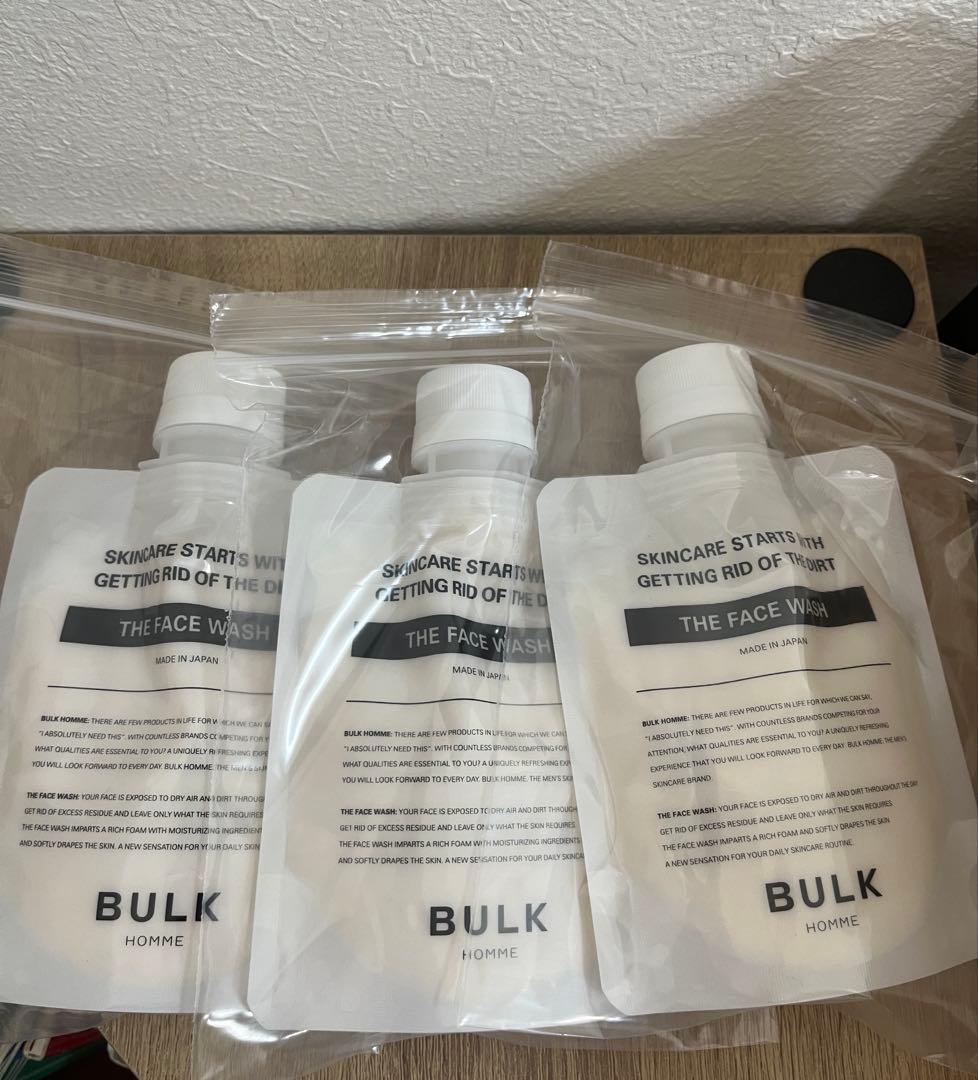 TKO　洗顔料3個　シャンプー3個