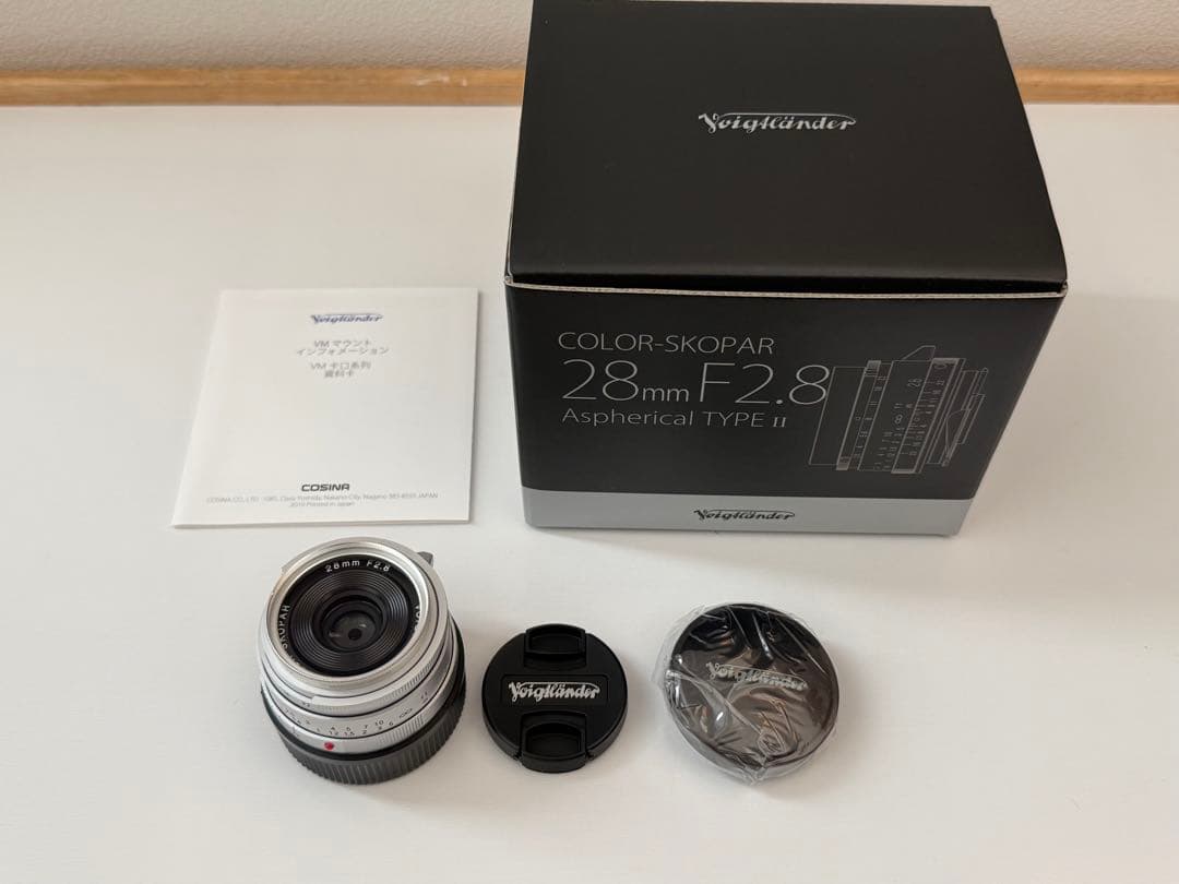 Voigtländer Color-Skopar 28mm F2.8 シルバー