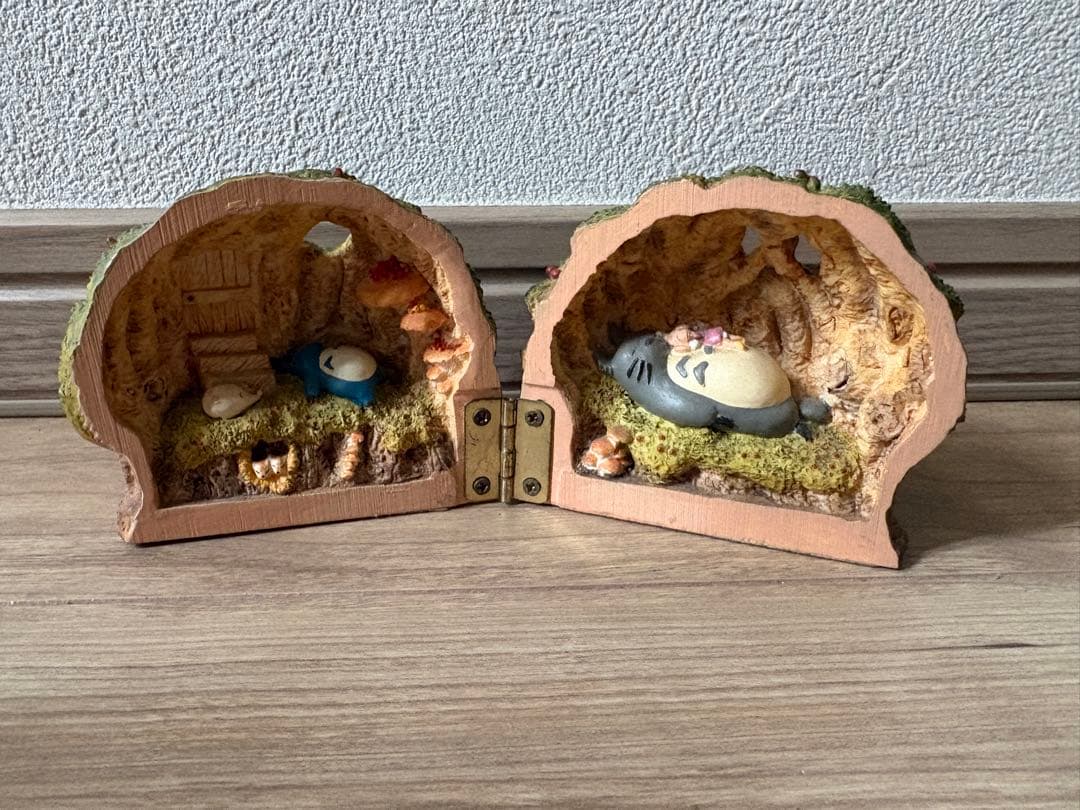 となりのトトロ　見開きジオラマ　メイのお昼寝