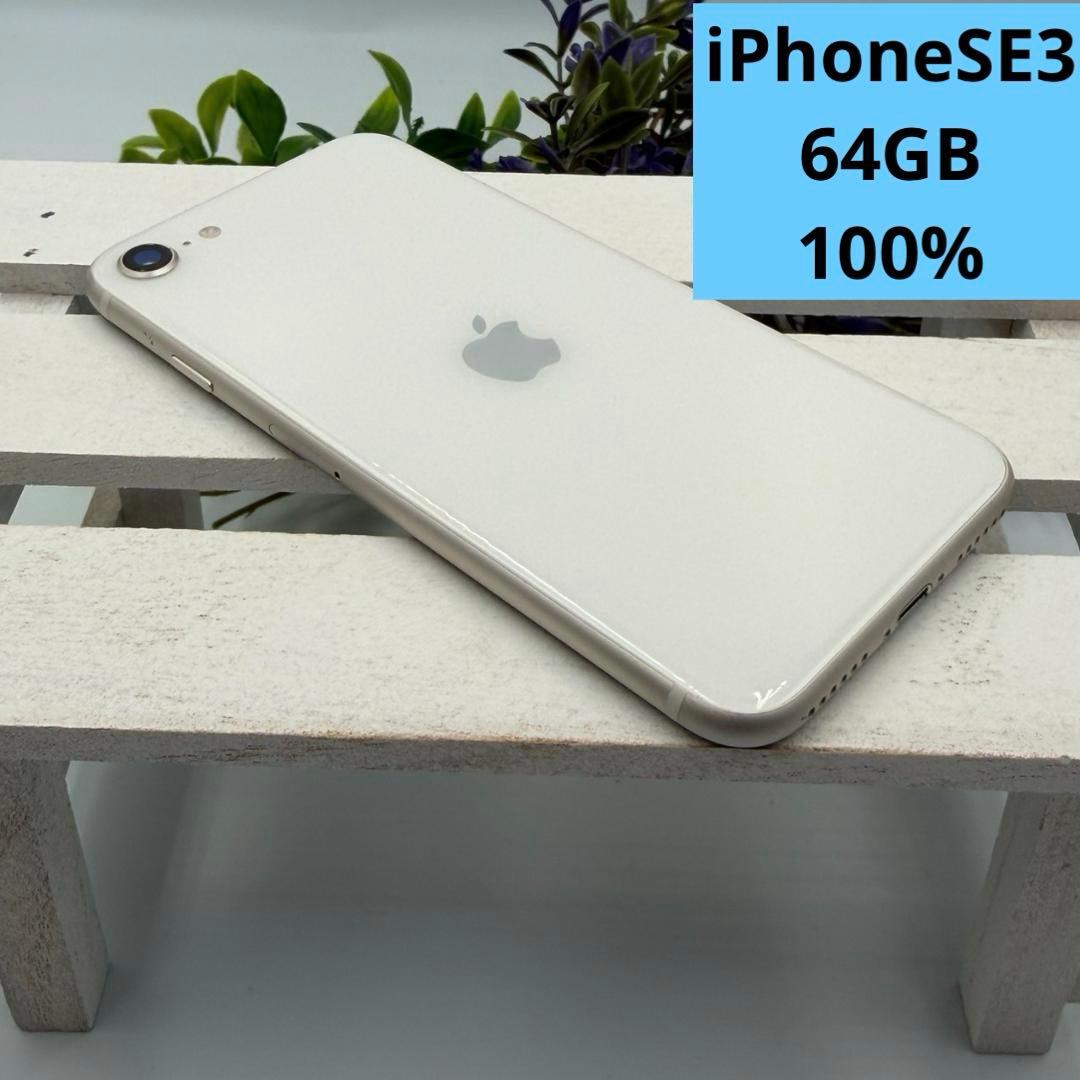 iPhone SE第3世代 64GB スターライト 249