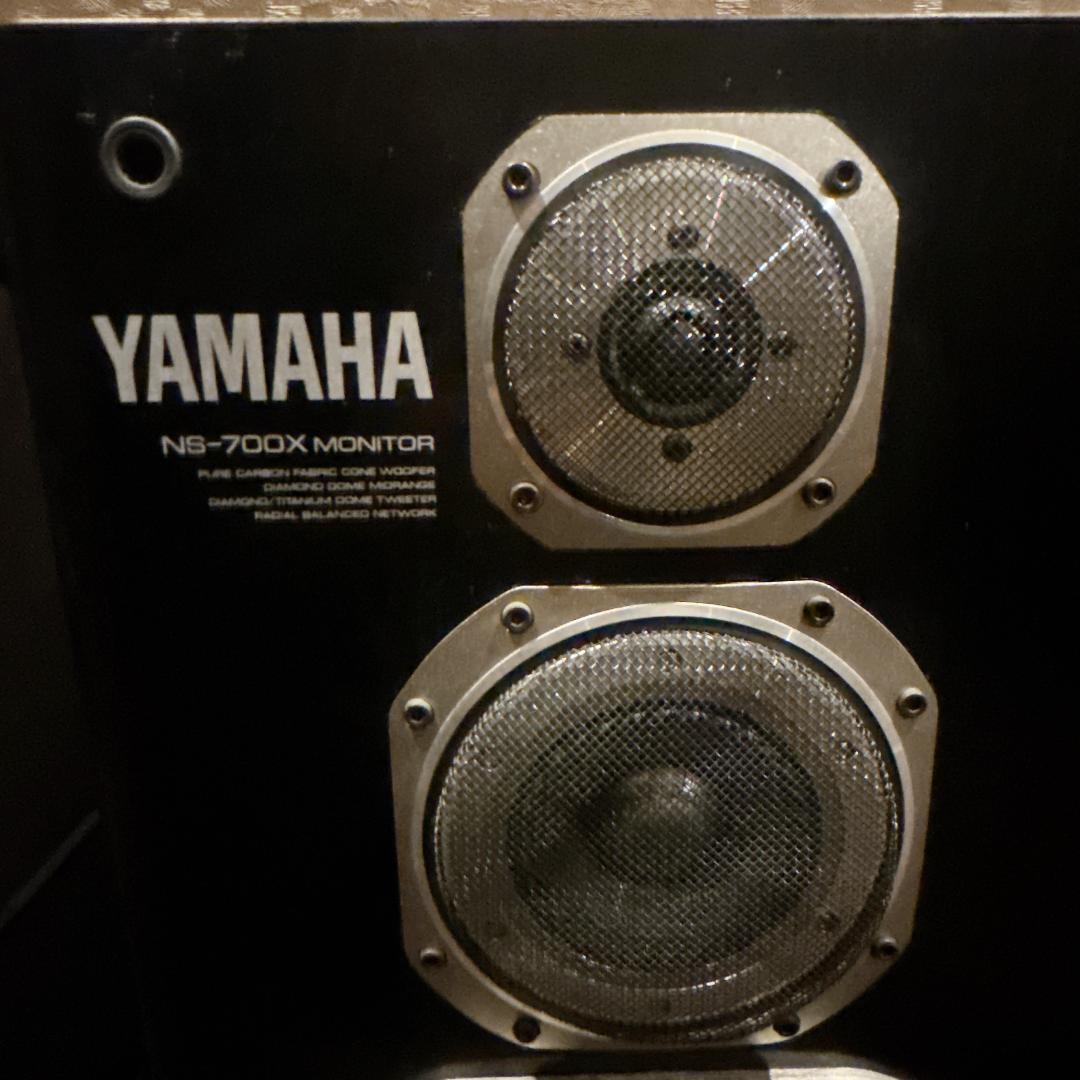 ②YAMAHA NS-700X ペアスピーカー シリアル同番 日本製 モニター