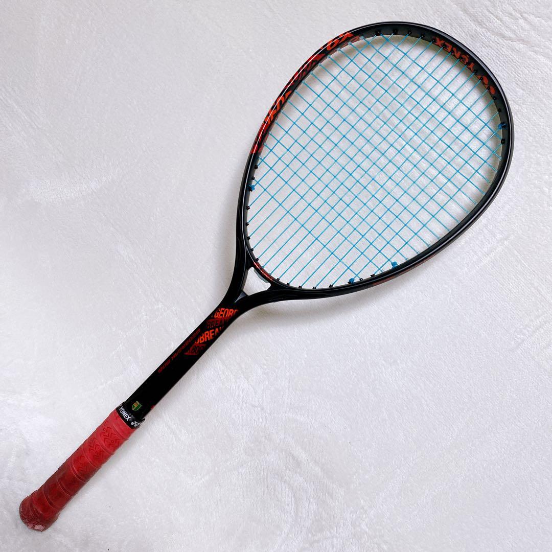 美品　YONEX　ジオブレイク80G　レッド　ブラック　ストローク専用モデル　黒