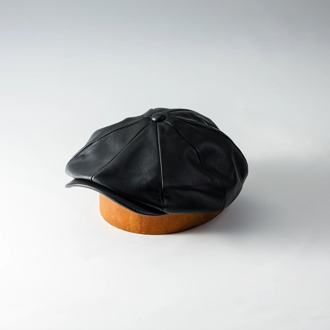 ReqHatter ラムレザーキャスケット