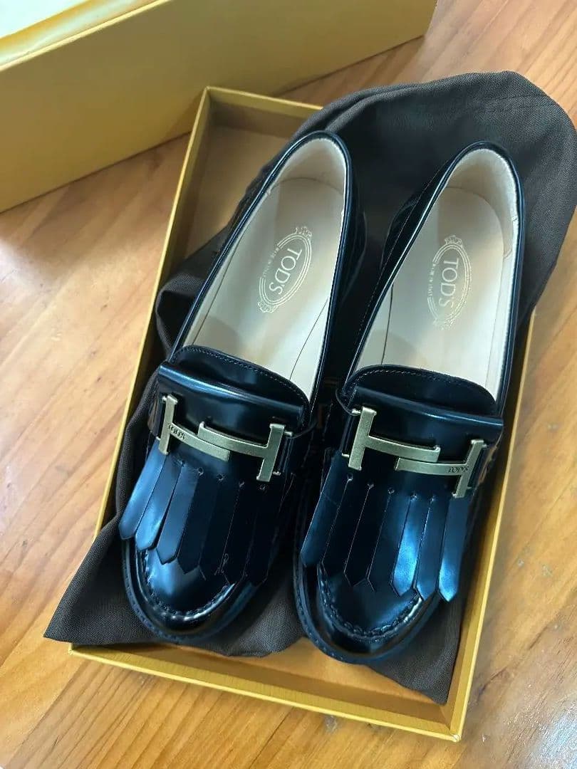 トッズ　 ローファー　フリンジ　36/ 23