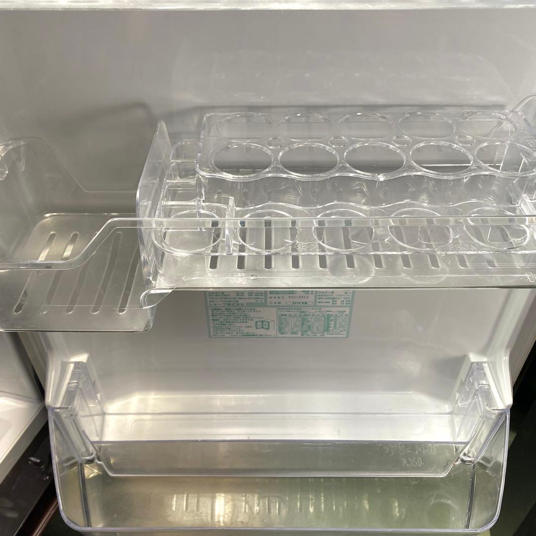 ＆ わりと美品 SHARP 冷蔵庫 356L SJ-GW36E-R レッド