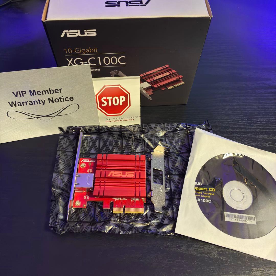 ASUS XG-C100C V2 10GBネットワークアダプター