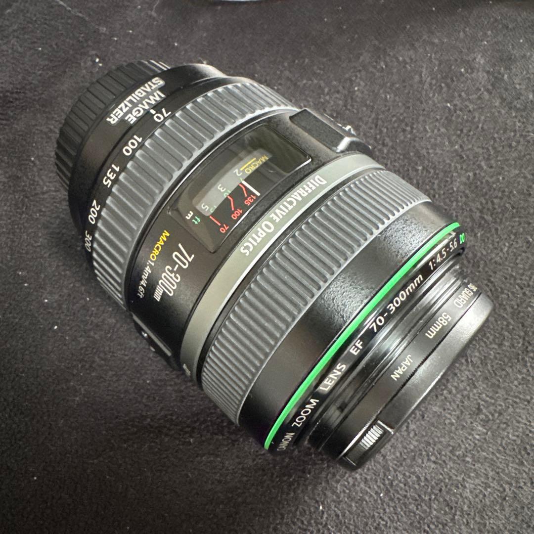 レンズ(ズーム) canon EF70-300mm 1:4.5-5.6 DO IS USM