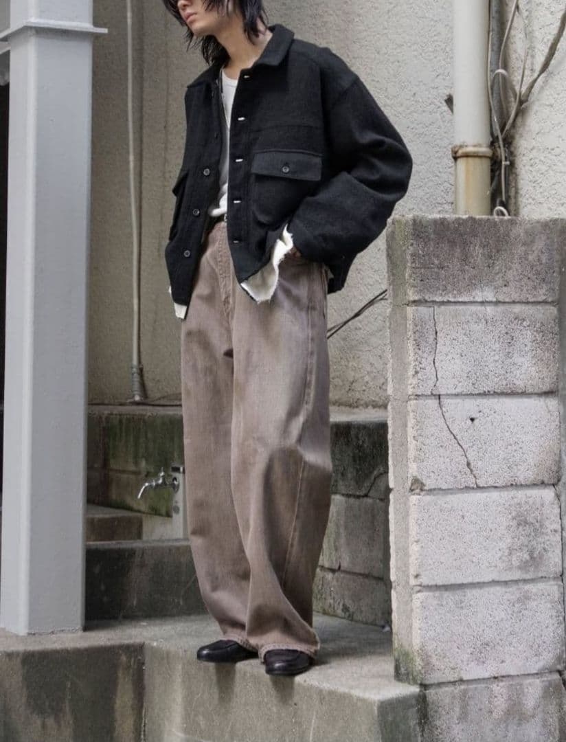 ANCELLM 25AW #01 AGING01 サイズ1 BROWN