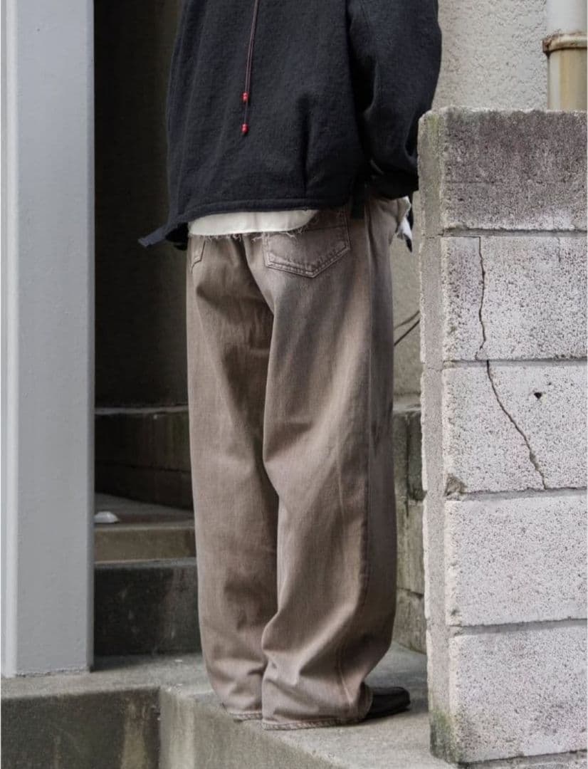 ANCELLM 25AW #01 AGING01 サイズ1 BROWN