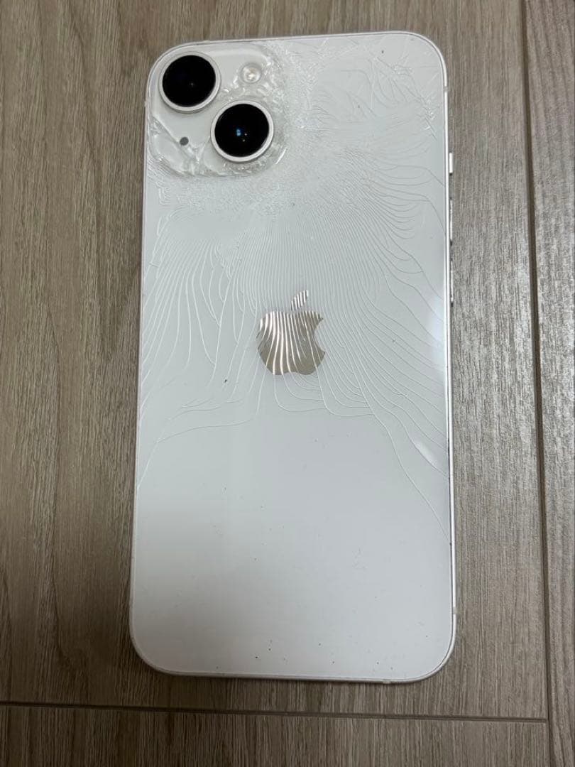 【中古】Apple iPhone 14 ホワイト 本体 256GB
