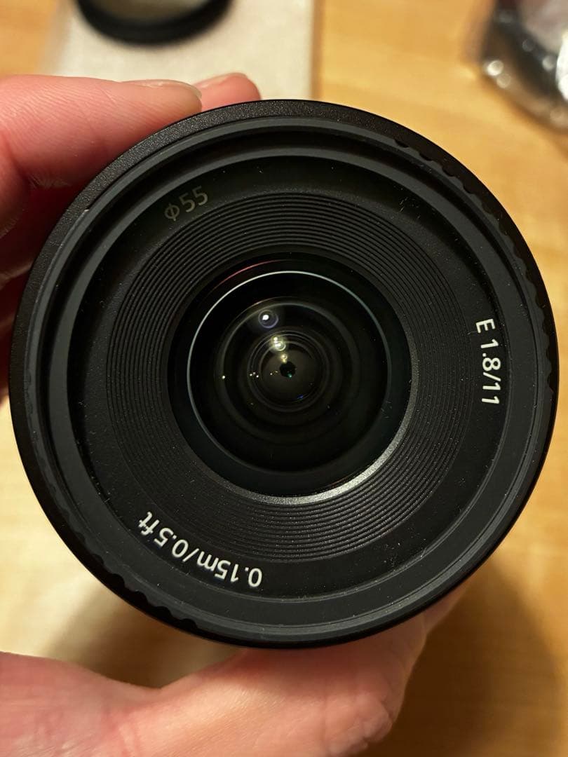 【美品】SONY11mm F1.8 SEL11F18+可変ND +プロテクター