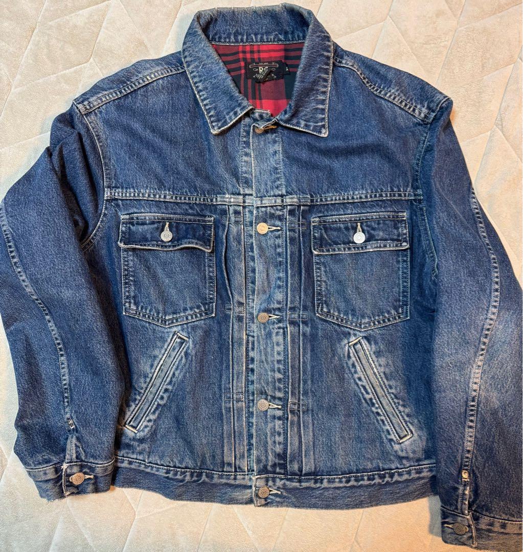 RRL 三つ星 デニムジャケット USA製　ダブルアールエル