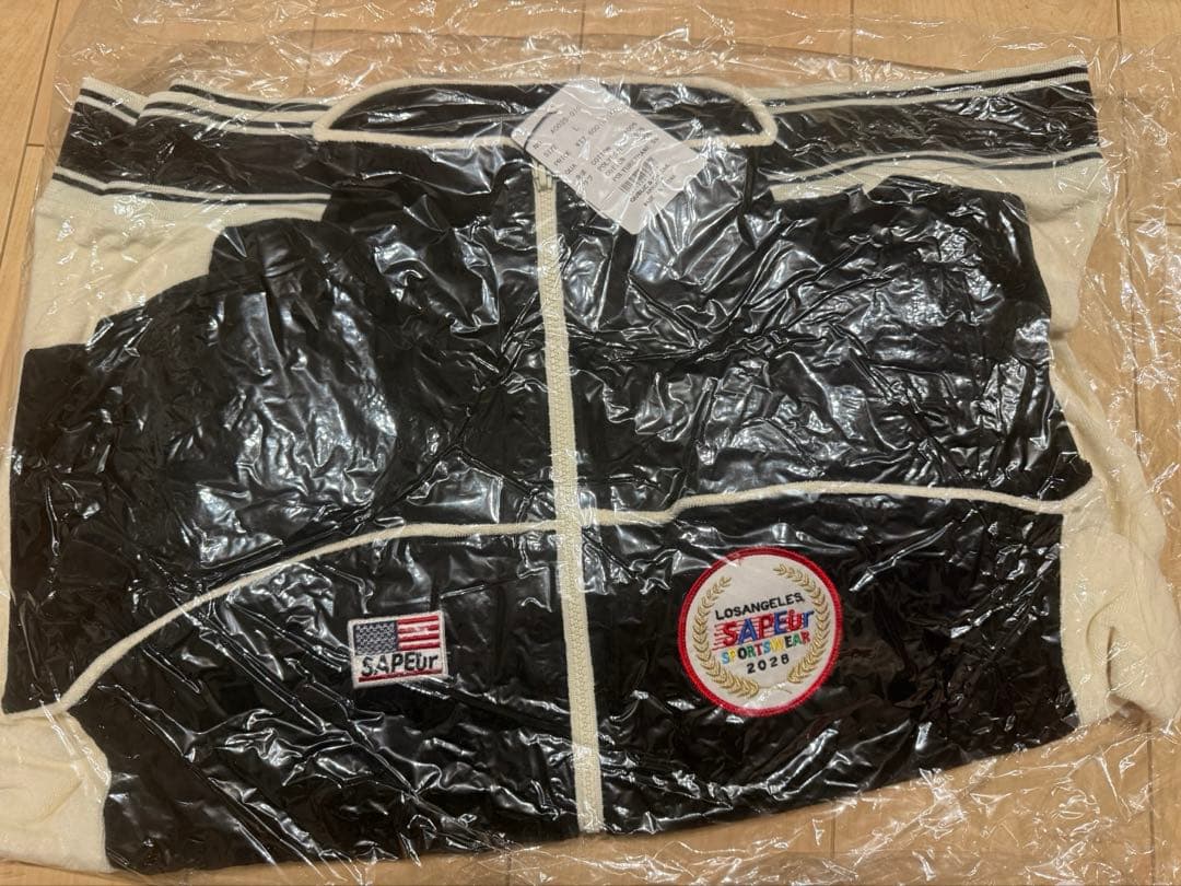 SAPEur パイルジャケット　ブラック