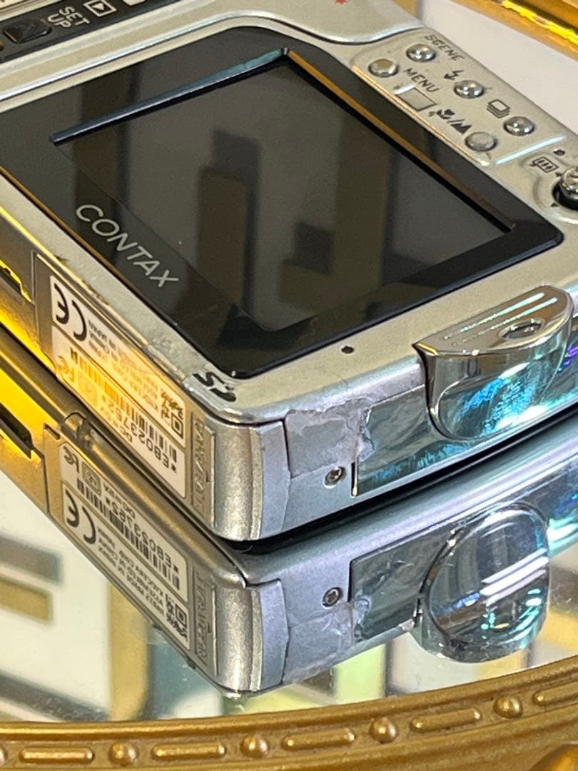 CONTAX U4R ブラック Carl Zeiss テッサー搭載 動作確認済