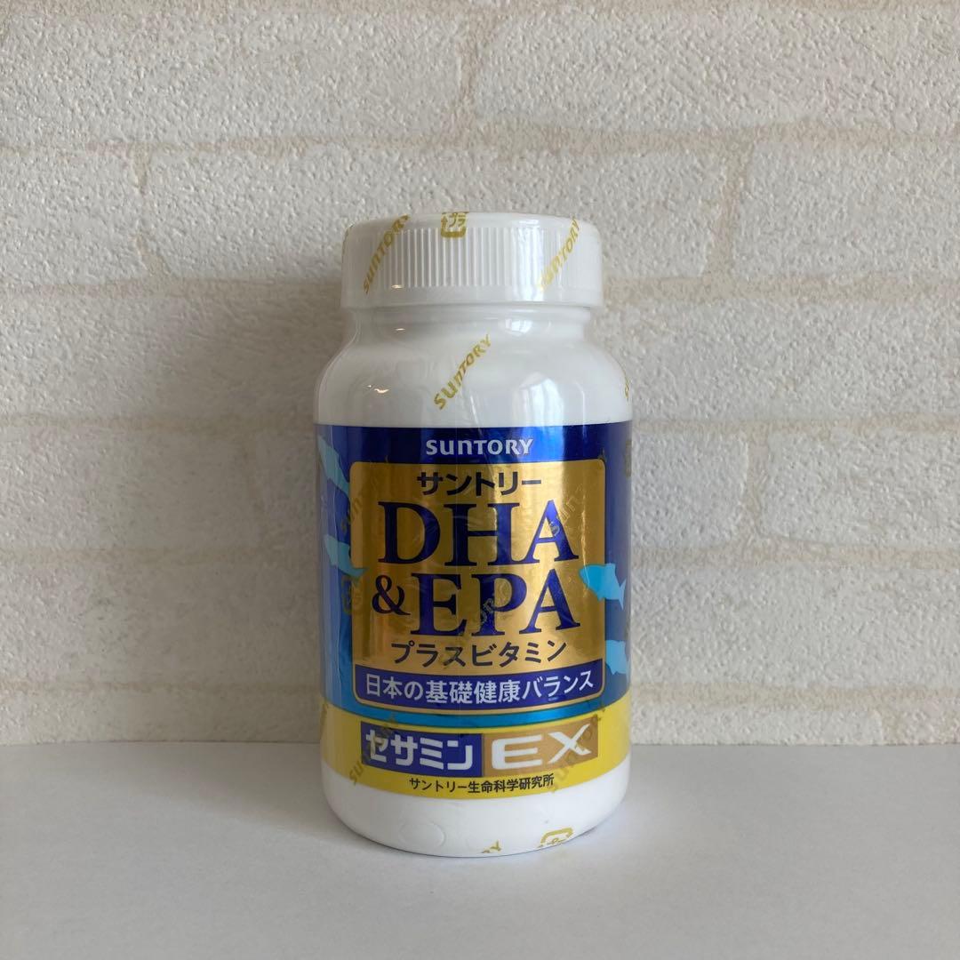 未開封 240粒サントリーDHA&EPAプラスビタミン セサミンEX2027/9