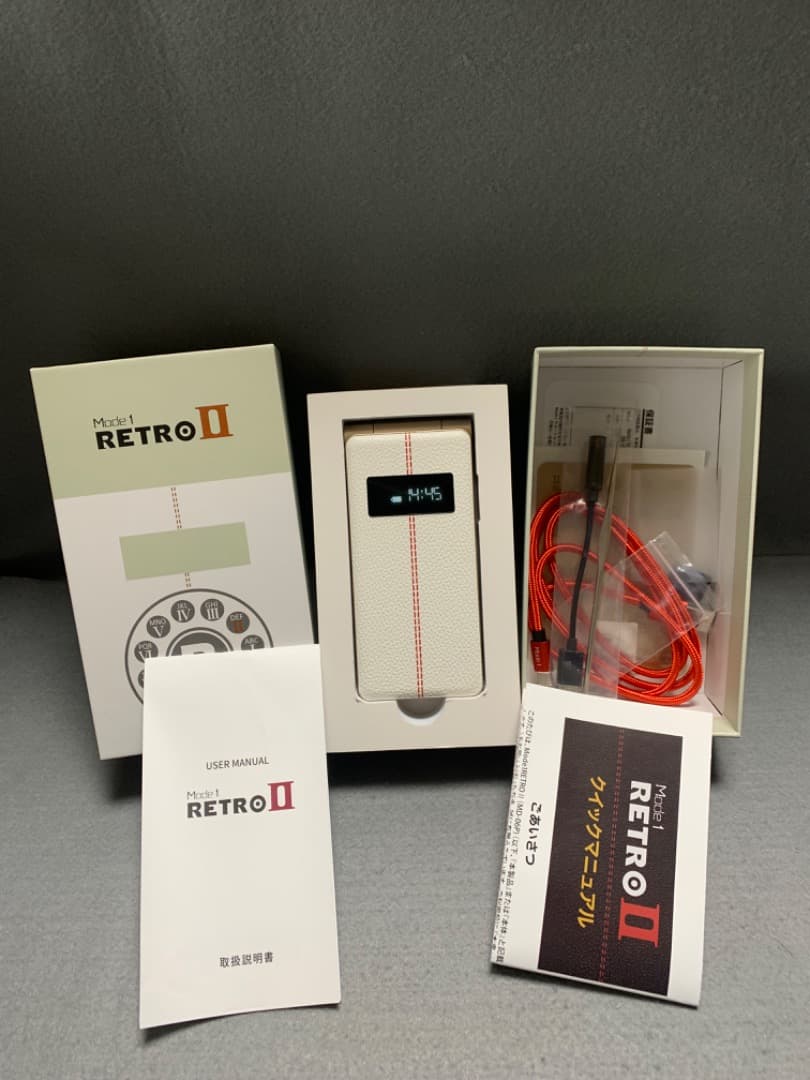 希少超美品 SIMフリー Mode1 RETRO II 64GB