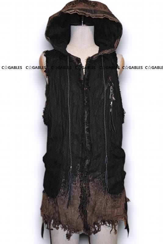 KMRII ケムリ　BLACK SHADOW フード付きベスト　激レア　希少