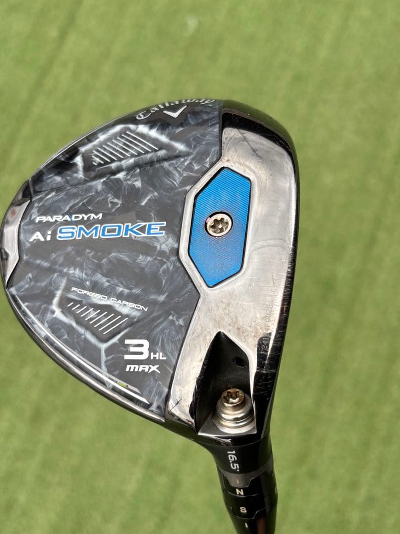 『希少』キャロウェイAIスモークmax 3HL ウッド　ヘッド単品