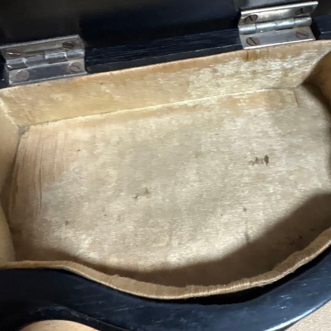 アンテイーク黒檀ジュエリーボックス