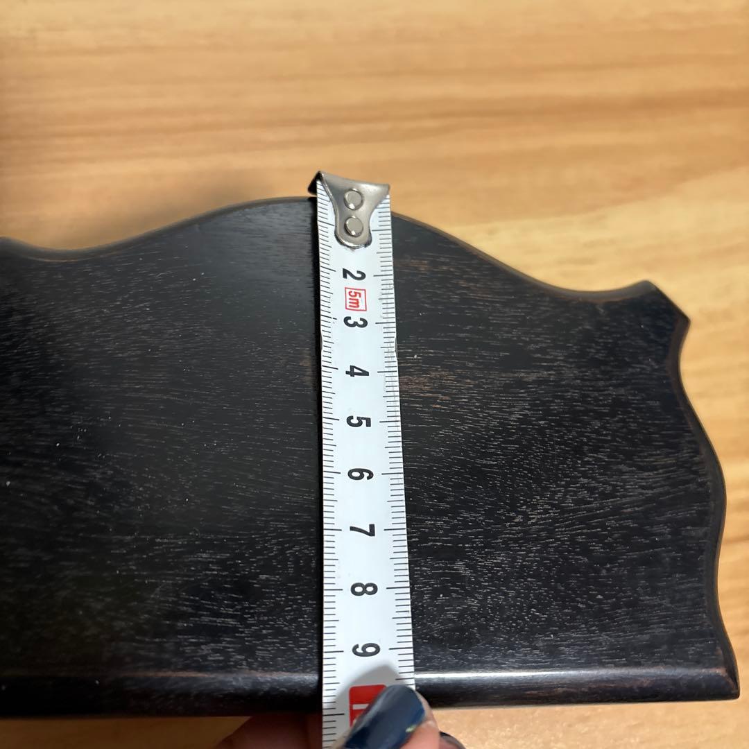 アンテイーク黒檀ジュエリーボックス