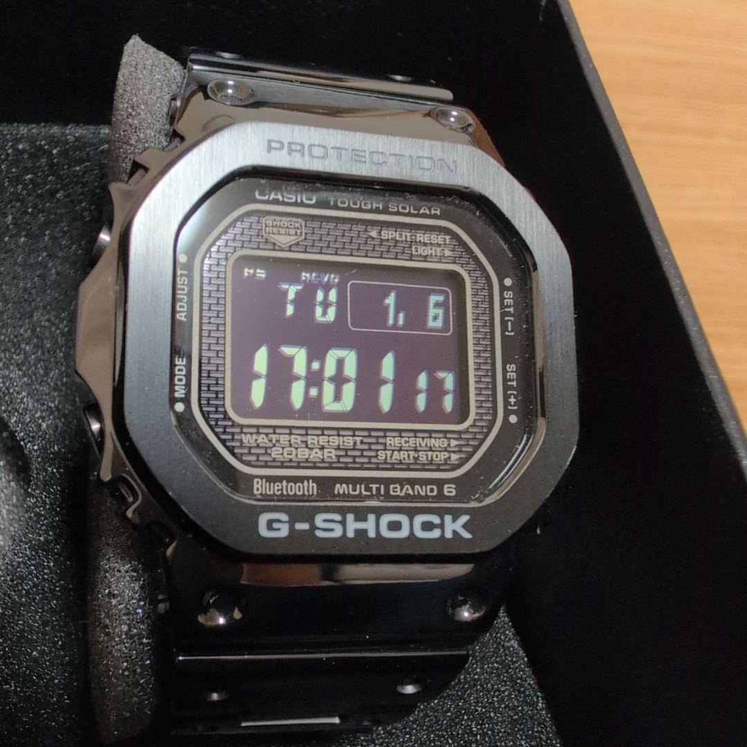 CASIO G-SHOCK GMW-B5000 ブラック 電波ソーラー 腕時計