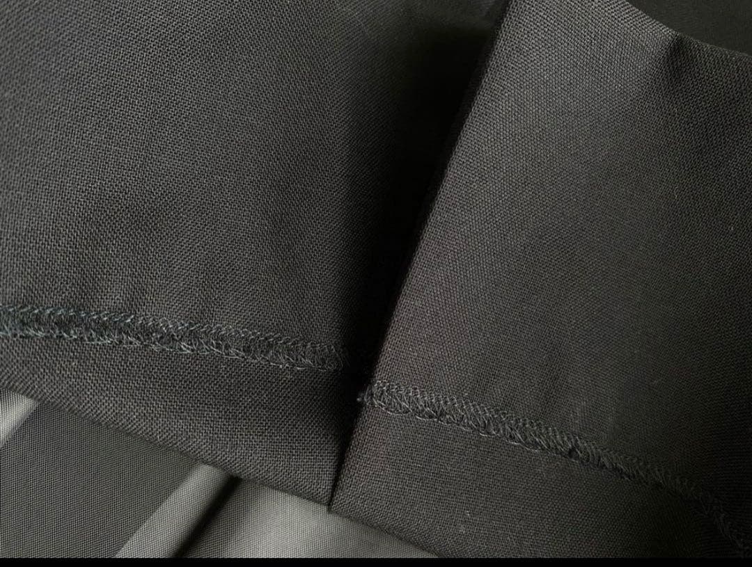 ミルフィーユ■ほぼ未使用美品 ジャンパースカート 濃紺 お受験 120