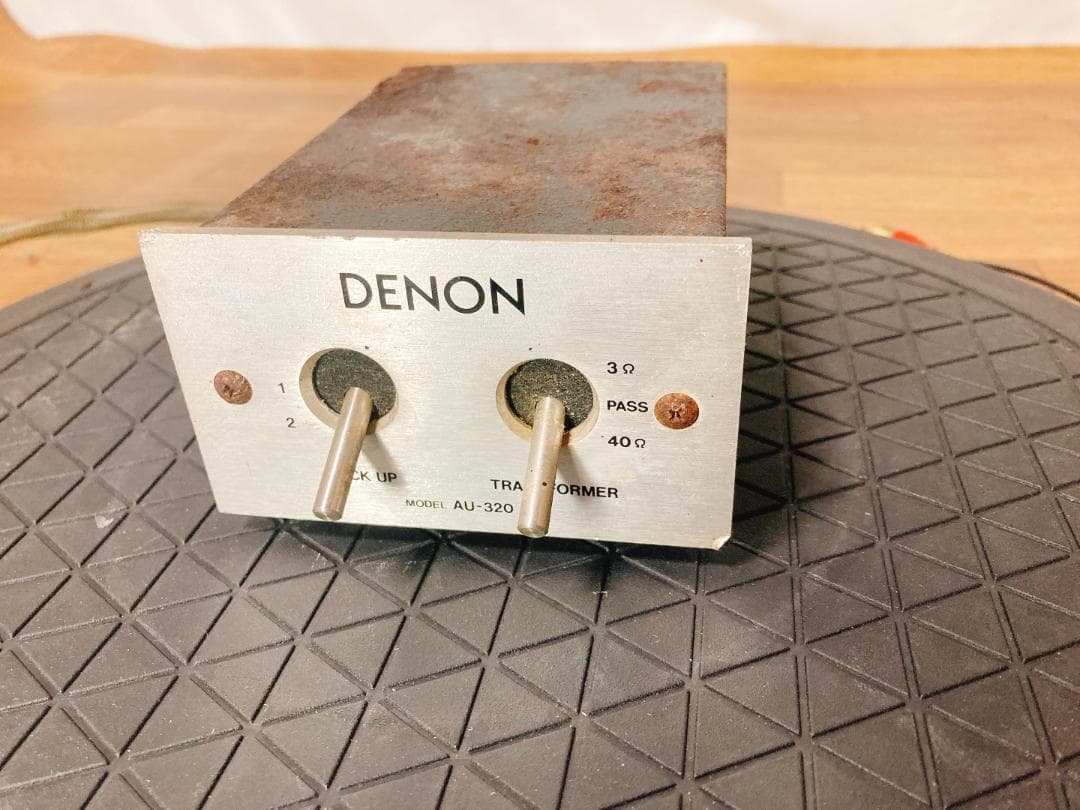 【ジャンク】DENON AU-320  昇圧トランス ジャンク扱い