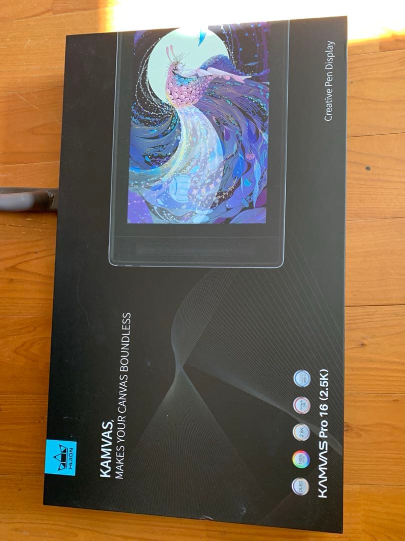 液タブ・ペンタブ HUION Kamvas Pro16 (2.5k)