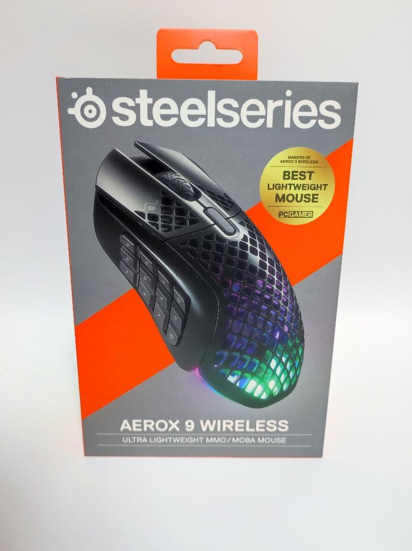 steelseries aerox 9 wireless ゲーミングマウス