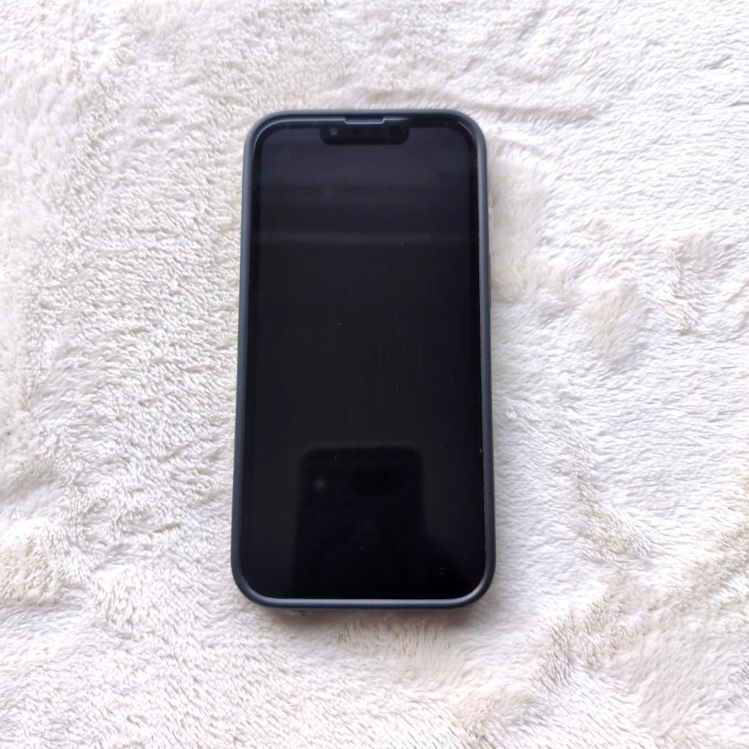 iPhone13 128GB レッド フロントパネル交換済 充電口不良 ケース有