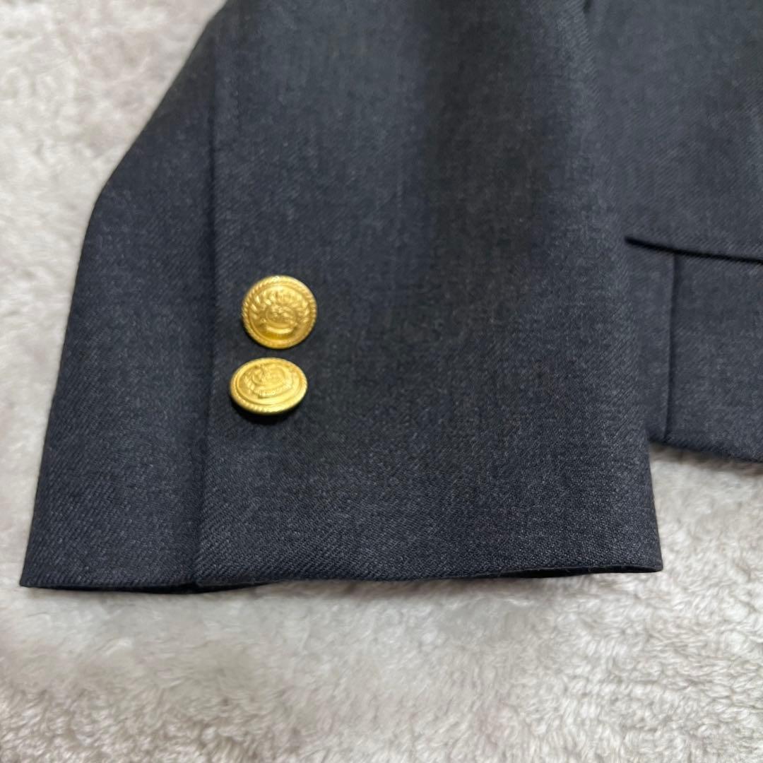 バーバリー ロンドン　160 キッズ　ブレザー　金ボタン　ジャケット　エンブレム