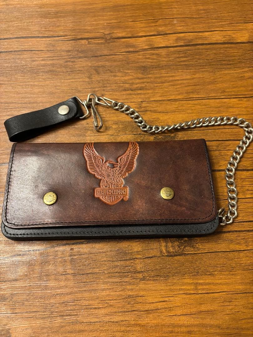 Harley Davidson/ハーレー/ヴィンテージ トラッカーウォレット